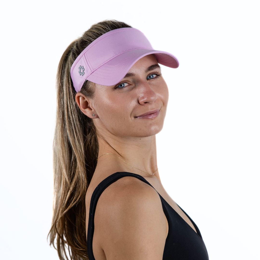 Visor, Velcro Strap, Lilac Sachet, UPF 50+ - VIMHUE